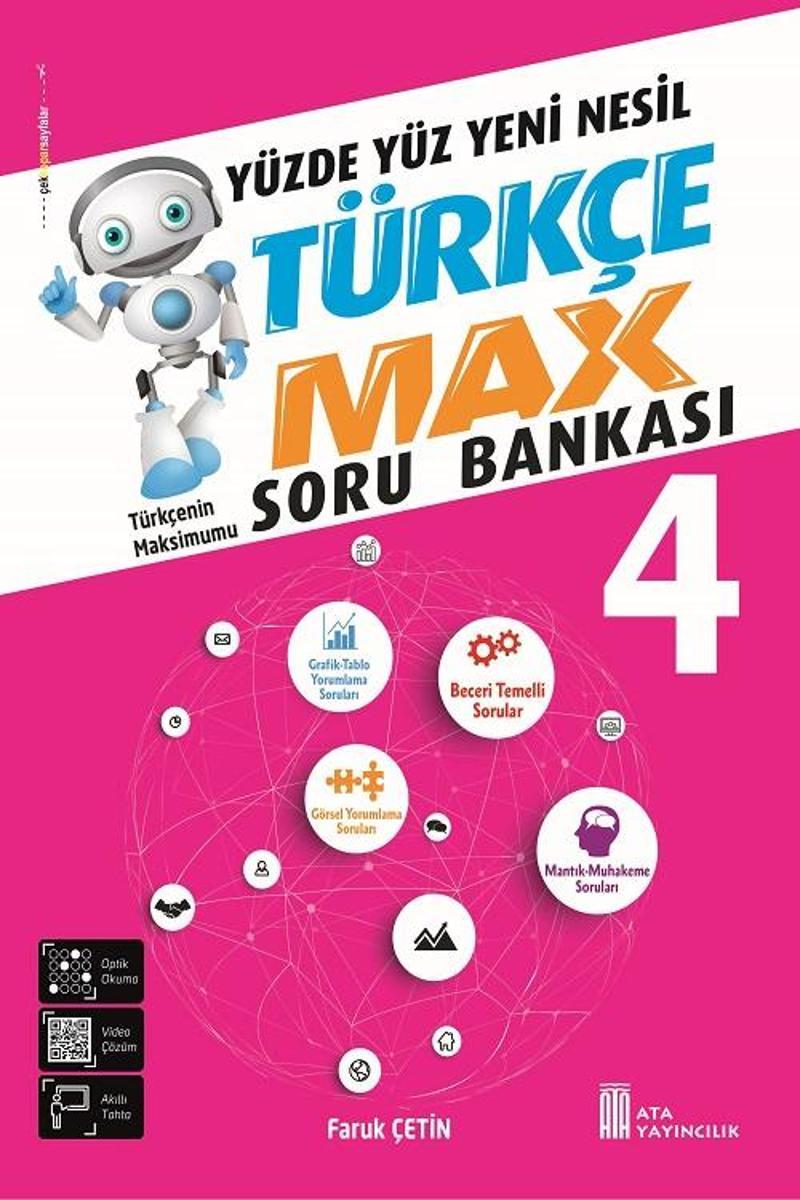 4. Sınıf Türkçe Max Soru Bankası