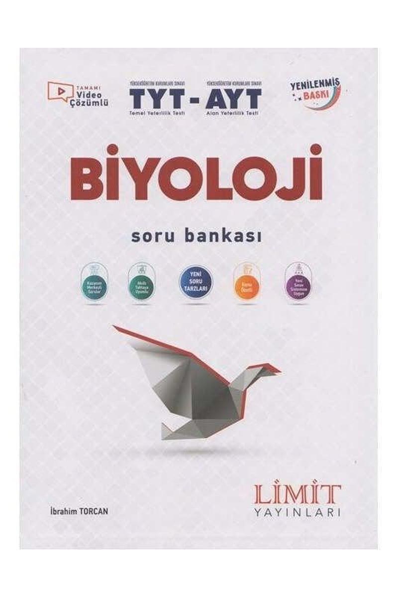 Limit Yayınları TYT AYT Biyoloji Soru Bankası