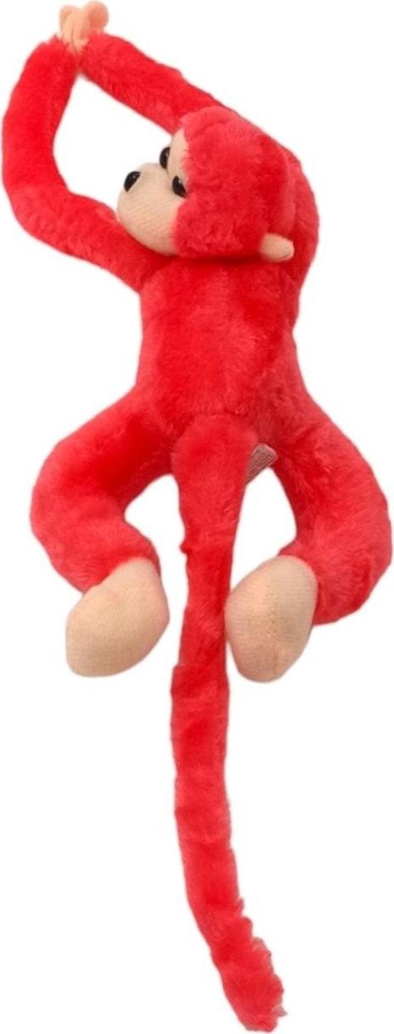 Sarılan Maymun Sesli Kuyruk Ve Eller Dahil 55Cm. Oyuncak Sarılan Maymun Figürü