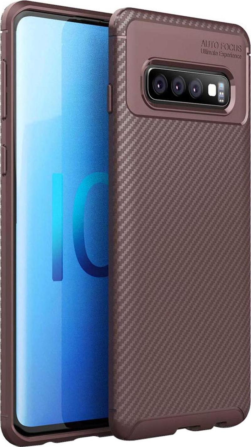 Samsung Galaxy S10 Plus Kılıf Legion Series Kahverengi