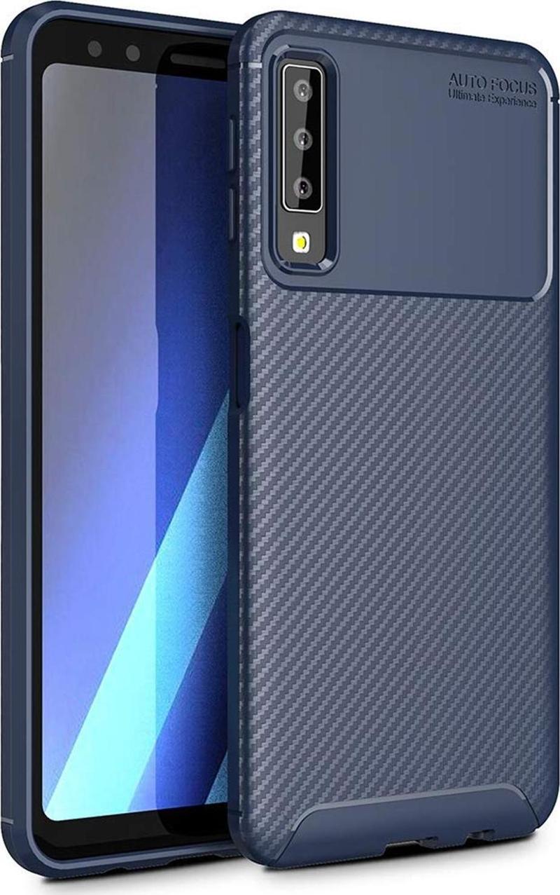 Samsung Galaxy A7 2018 Kılıf Legion Series Lacivert