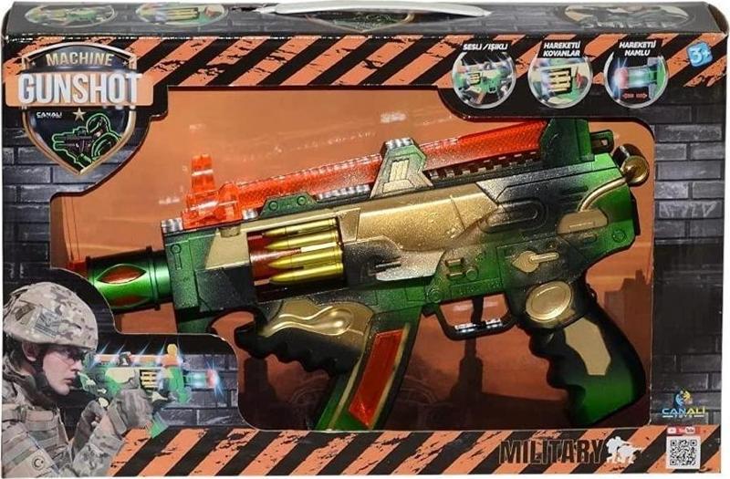 Can Ali Toys Machine Gunshot Silah CNL-3802