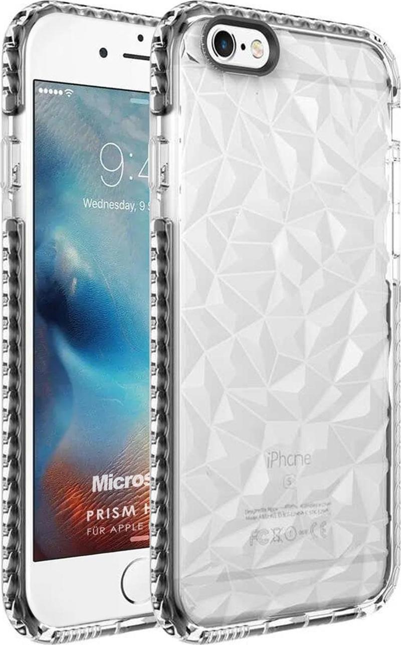 Apple iPhone 6 Kılıf Prism Hybrid Siyah