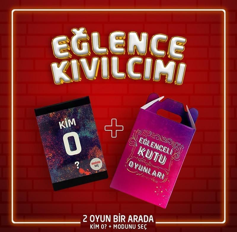 Eğlence Kıvılcımı Kutu Oyunu Paketi ( Modunu Seç - Kim O ?)