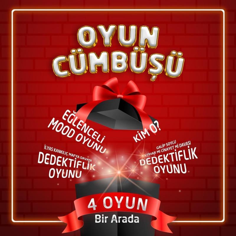 Oyun Cümbüşü Kutu Oyunu Paketi ( Modunu Seç-Kim O ?-Galip Soylu & İlyas Kankılıç Mafya Davası Dedektiflik Oyunları  )