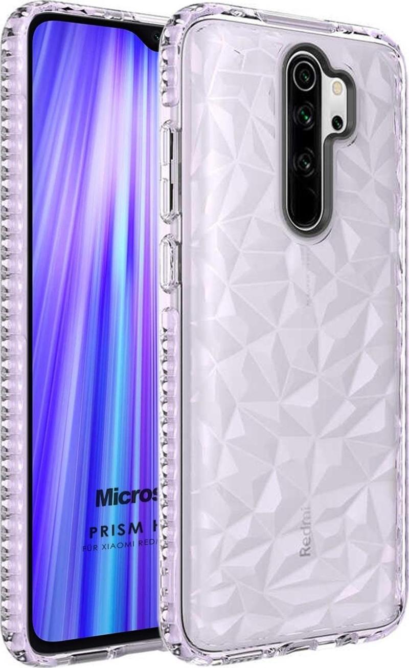 Xiaomi Redmi Note 8 Pro Kılıf Prism Hybrid Mor