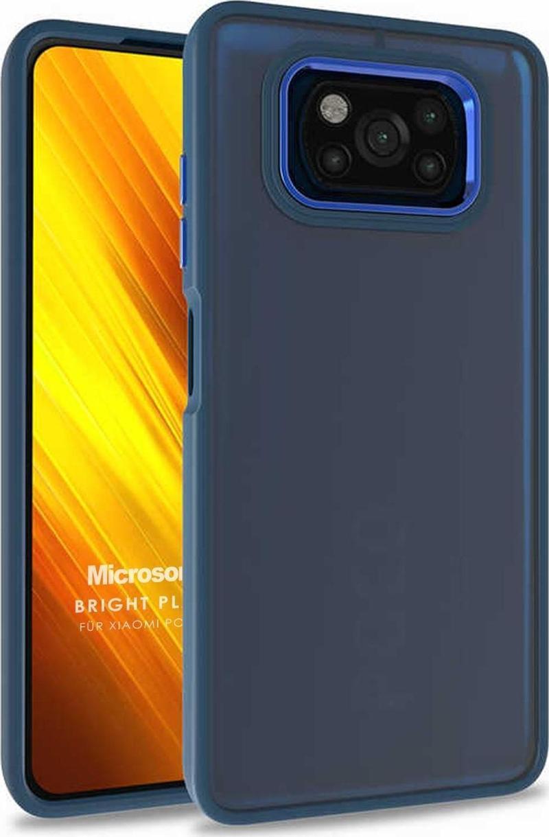 Xiaomi Poco X3 Pro Kılıf Bright Planet Lacivert