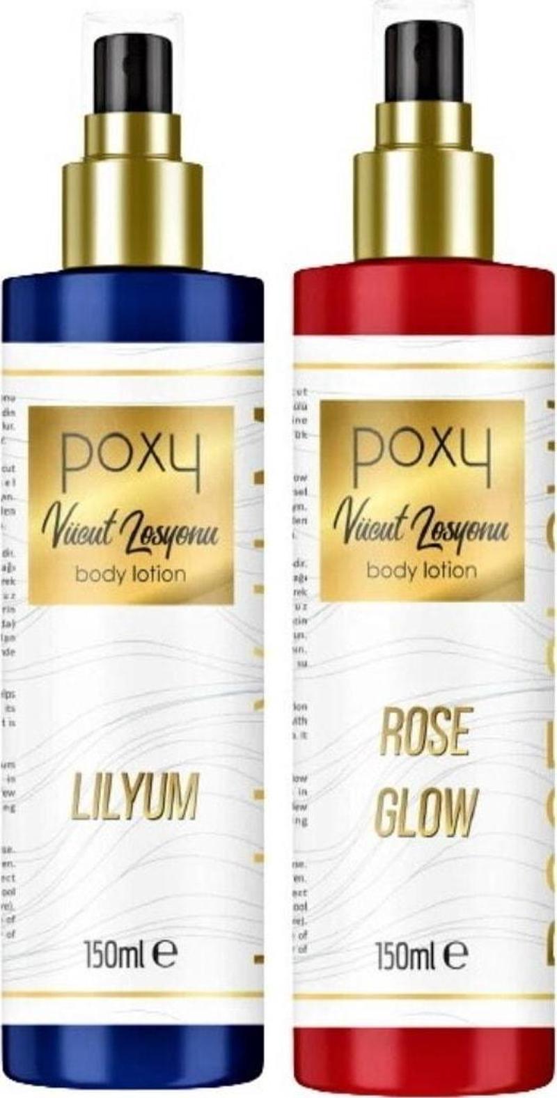 Golden Skin Vücut Losyonu 150 Ml & Rose Glow Vücut Losyonu 150 Ml