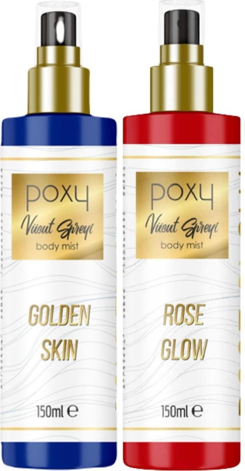 Golden Skin Vücut Spreyi 150 Ml & Rose Glow Vücut Spreyi 150 Ml