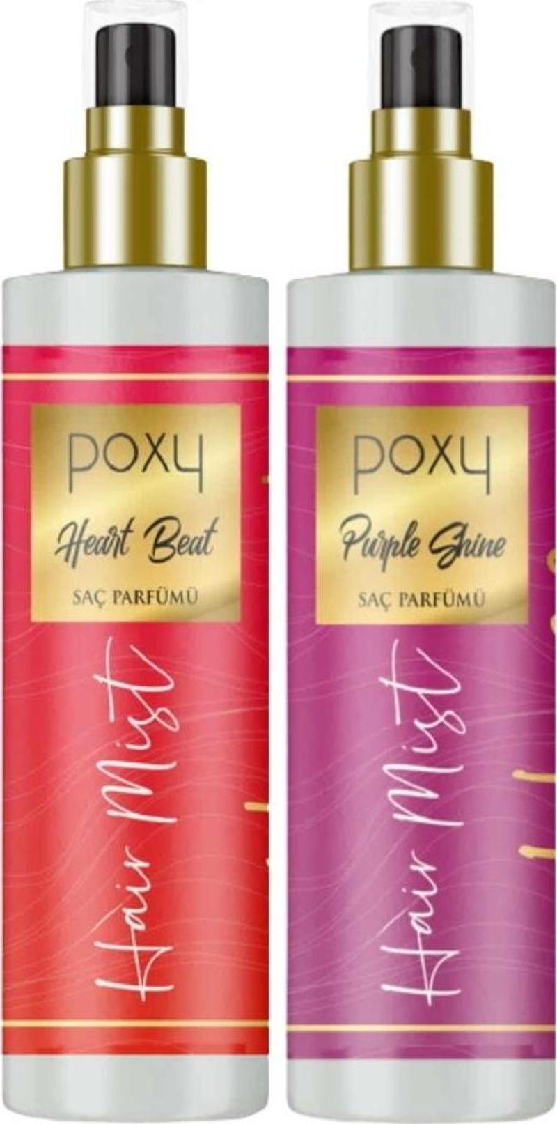 Heart Beat Saç Parfümü 150 Ml & Purple Shine Saç Parfümü 150 Ml