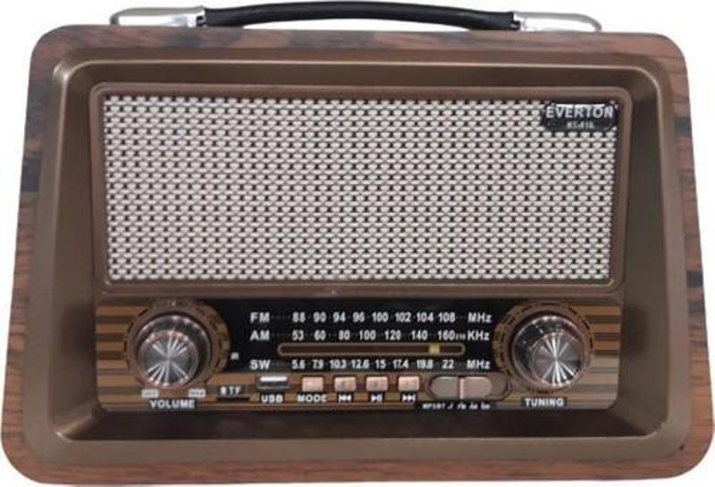 Rt-810 Fm-Usb-Tf-Aux Nostaljik Radyo