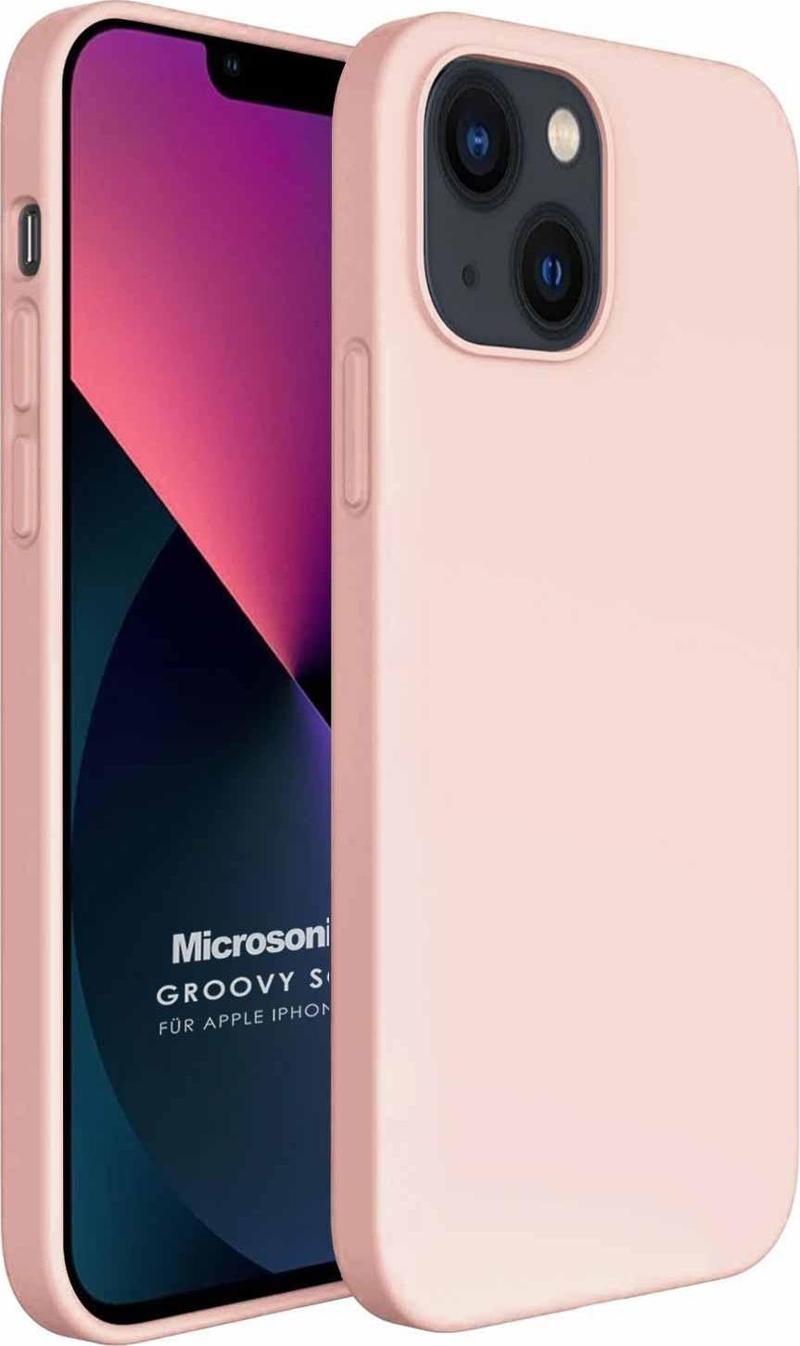 Apple iPhone 13 Kılıf Groovy Soft Rose Gold