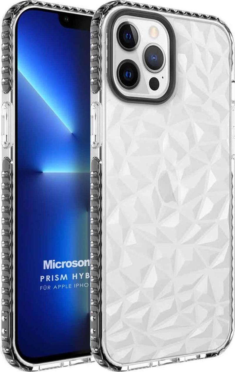 Apple iPhone 13 Pro Kılıf Prism Hybrid Siyah