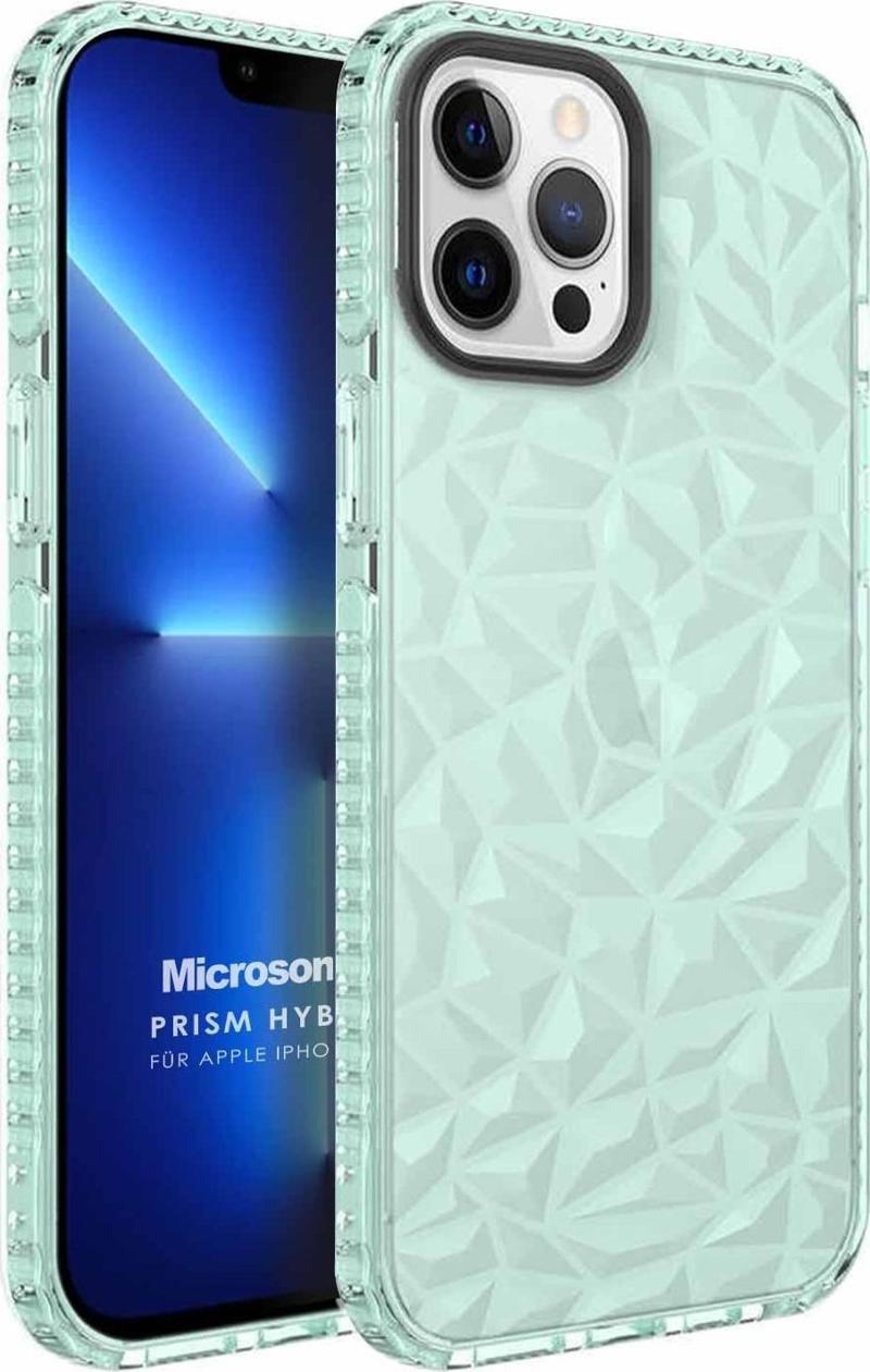 Apple iPhone 13 Pro Kılıf Prism Hybrid Yeşil