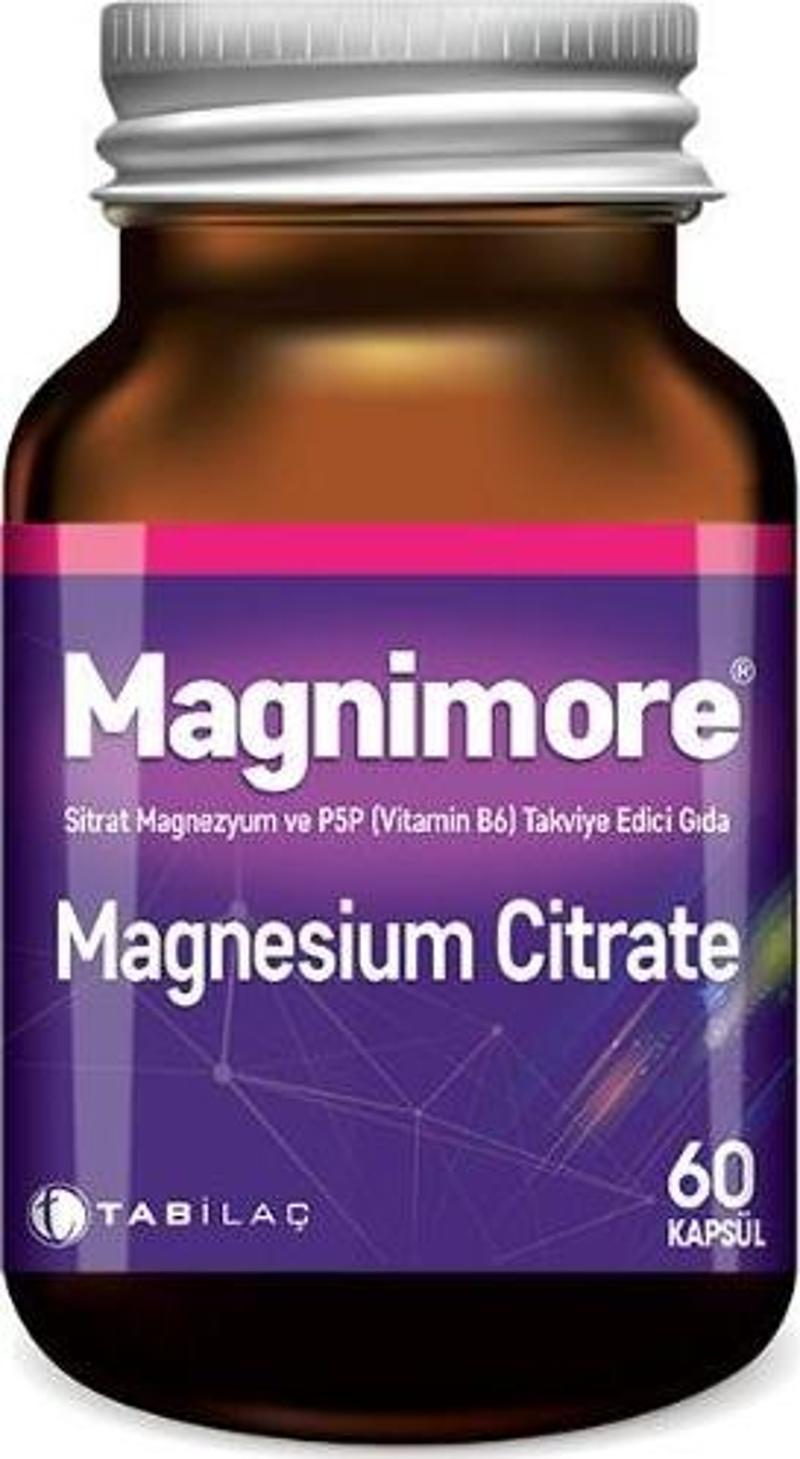 Magnesium Citrate P5P 60 Kapsül