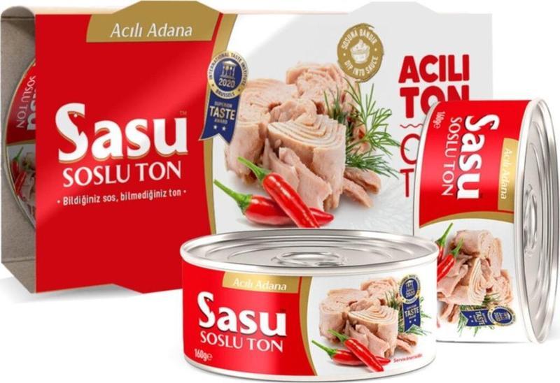 Acılı Ton Balığı 2 X 160 G Bütün Dilim