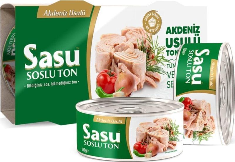 Akdeniz Usulü Ton Balığı 2x160g Bütün Dilim