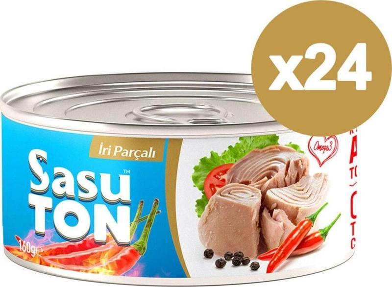 Blue Acılı Ton Balığı 24x160g (eko) Iri Parçalı