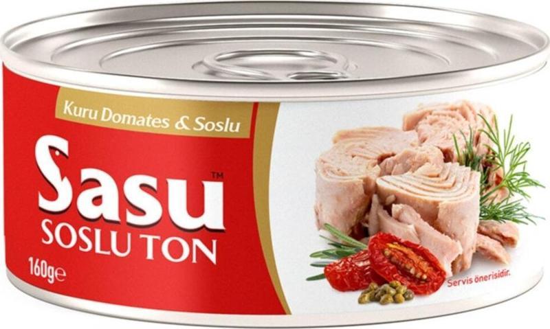 Kuru Domatesli & Soslu Ton Balığı 3x160g Bütün Dilim