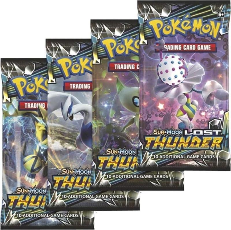 Pokemon 4'lü Set 16 Paket 4 Seri Özel Kartlı