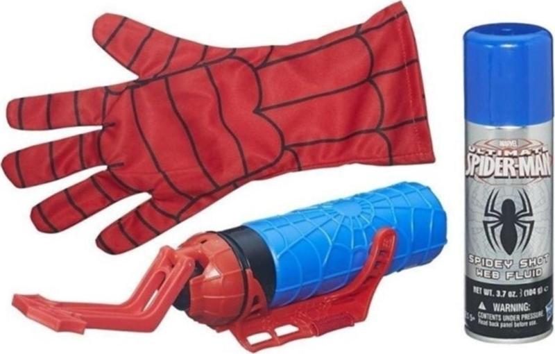 Spiderman Eldiven Örümcek Adam Ağ Ve Su Atan Eldiven B9764 Orjinal