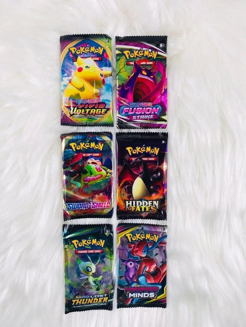 Pokemon Oyun Kartı Karma Set ( 6 Paket )