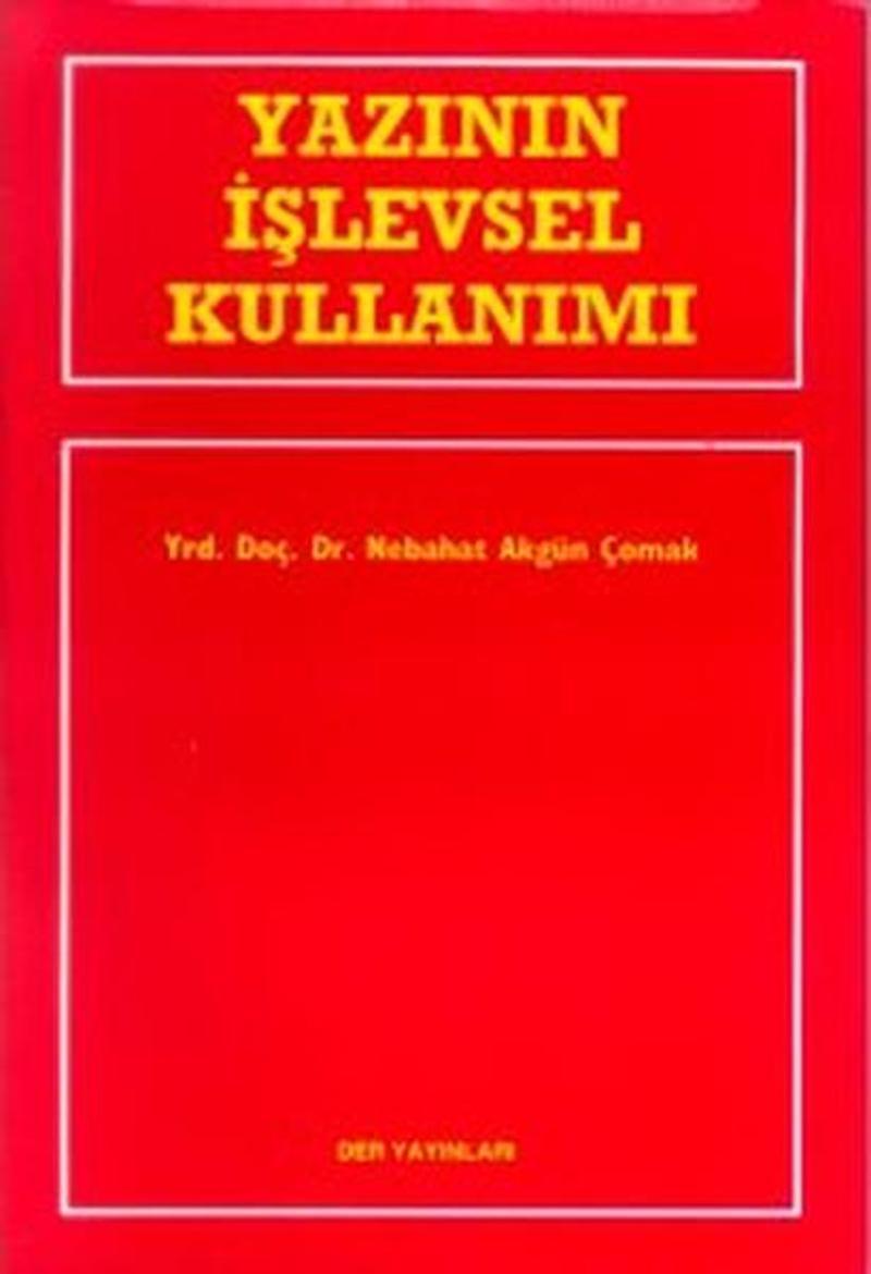 Yazının İşlevsel Kullanımı