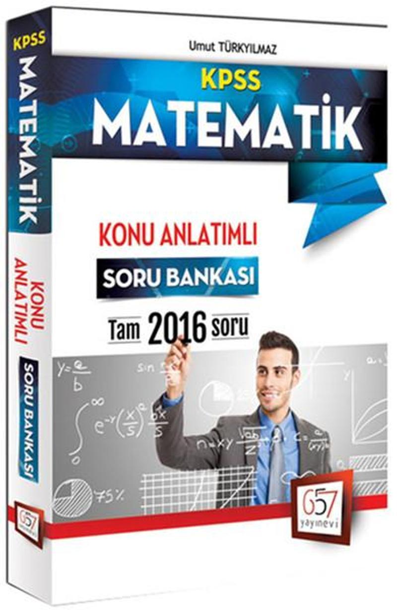 2016 Kpss Matematik Konu Anlatımlı Soru Bankası