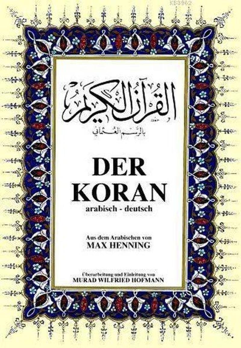 Der Koran ( Arapça-Almanca) Büyük Boy