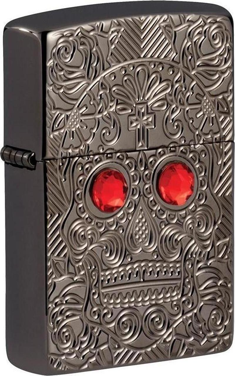 Çakmak 49300 Armor Crystal Skull Design Lighter