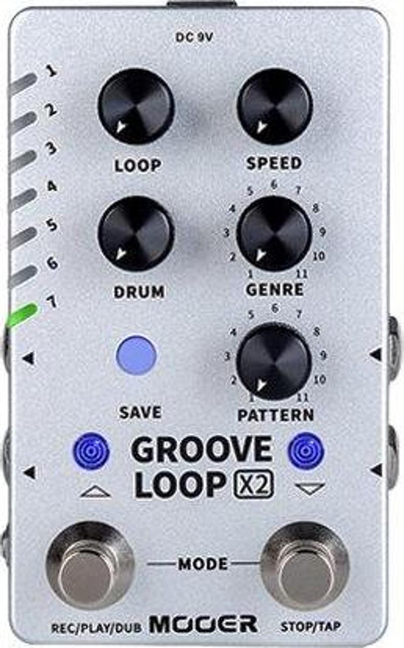 Groove Loop X2 Stereo Looper Pedalı (M721)