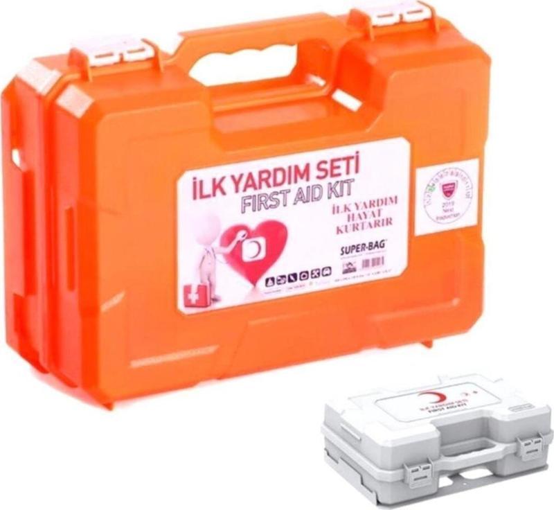 Ilk Yardım Seti Çantası Portatif Taşınabilir Ecza Dolabı Super - Bag