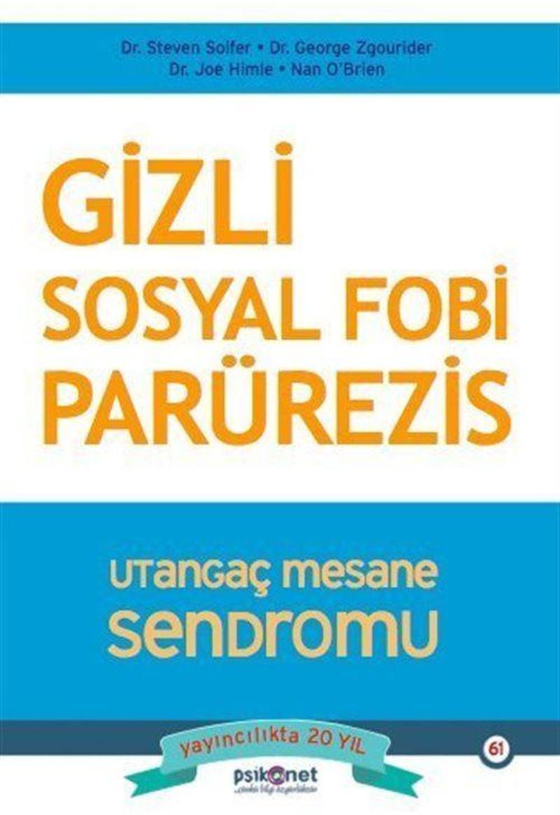 Psikonet Yayınları Gizli Sosyal Fobi & Utangaç Mesane Sendromu Parürezis