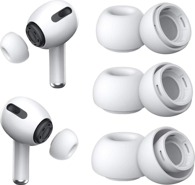 AirPods Pro 2.Nesil için Kulaklık Uçları - 6 set (XS/S/L)
