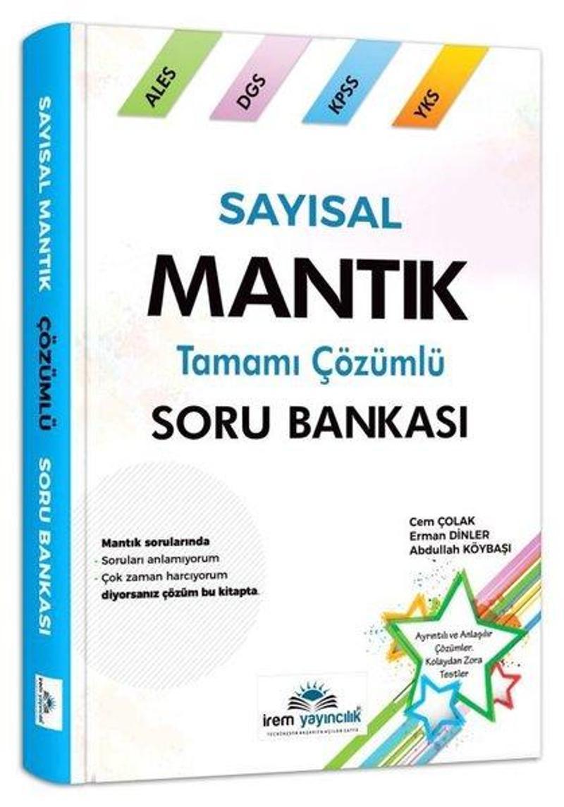 İrem Sayısal Mantık Tamamı Çözümlü Soru Bankası