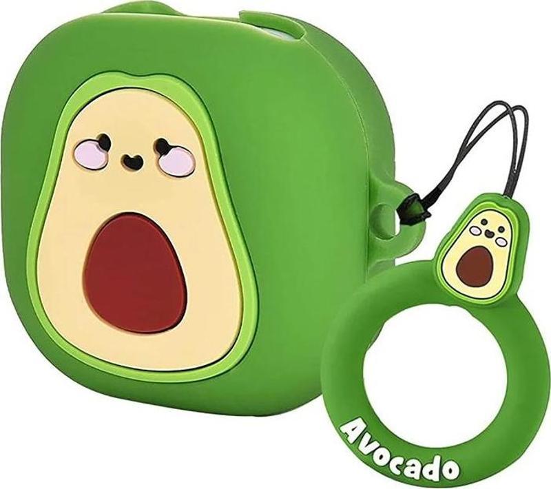 Samsung Galaxy Buds Live Kılıf Cartoon Figürlü Silikon Crtn-Fgr-Avcd