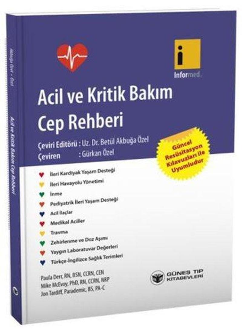 Acil ve Kritik Bakım Cep Rehberi