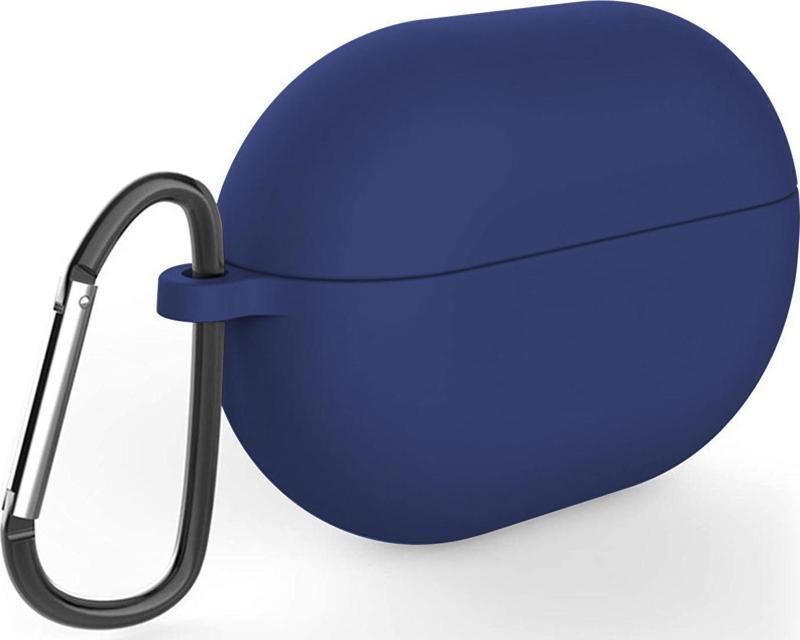 Huawei FreeBuds Pro Mat Silikon Kılıf Lacivert