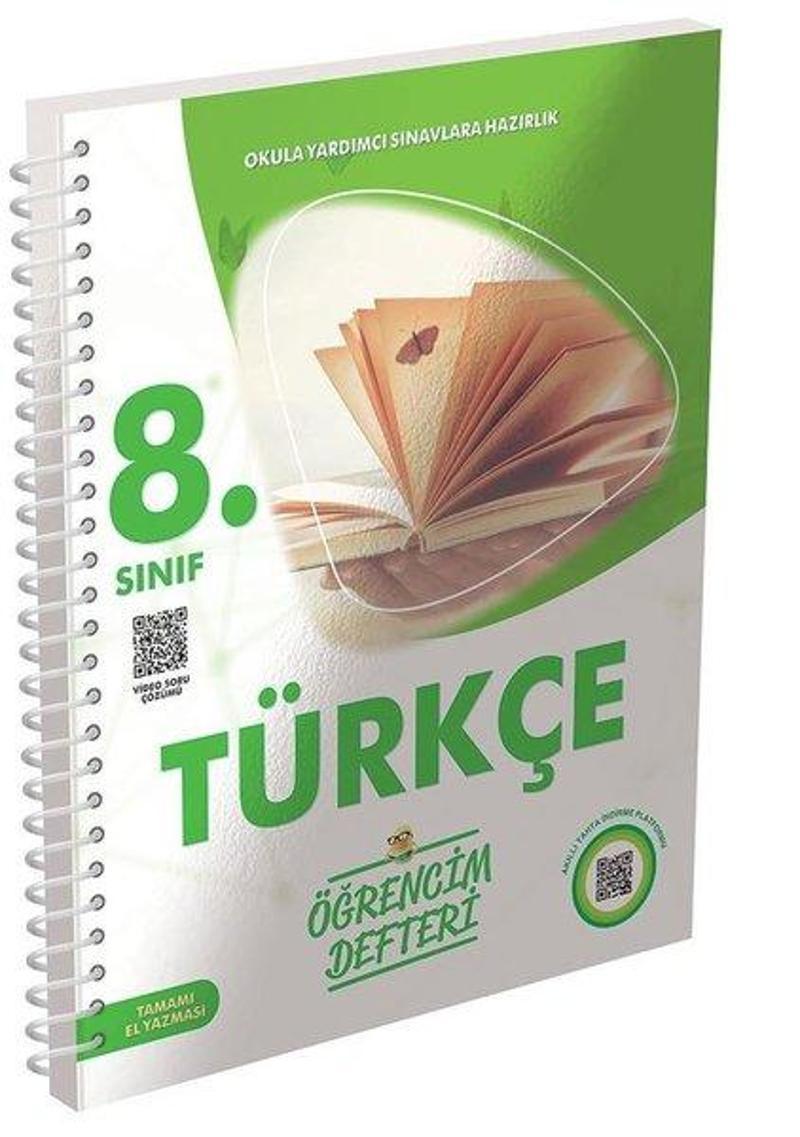 8.Sınıf Türkçe Öğrencim Defteri