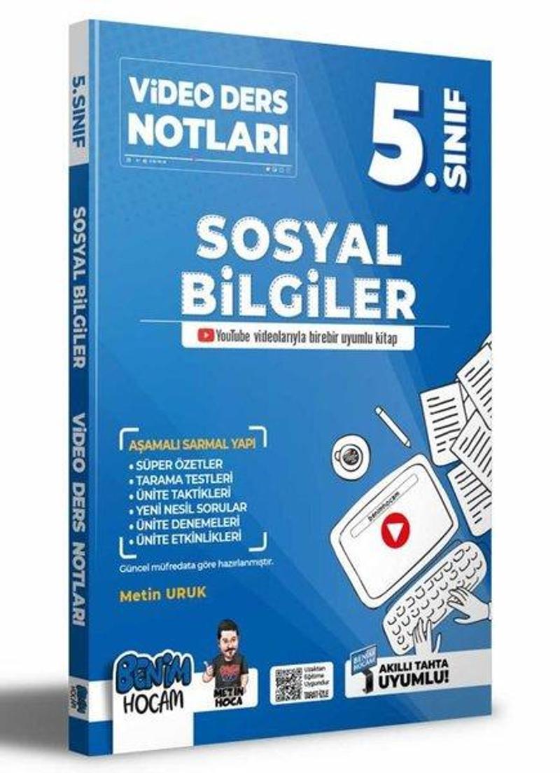 2022 5.Sınıf Sosyal Bilgiler Video Ders Notları - Konu Anlatımı