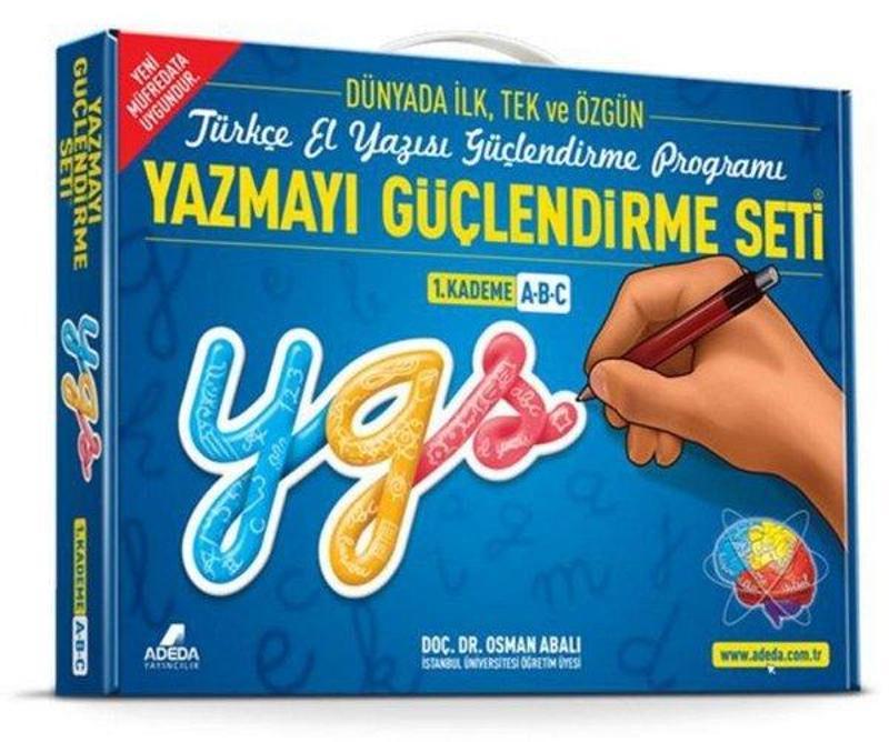 Yazmayı Güçlendirme Seti - 1.Kademe - 3 Kitap Takım