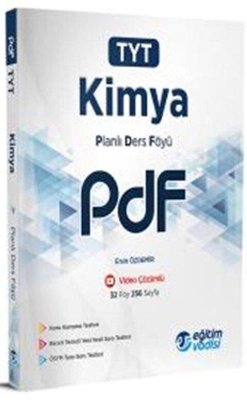 TYT Kimya PDF Planlı Ders Föyü