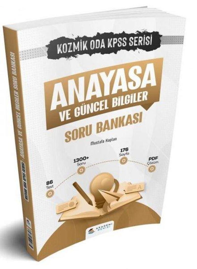 KPSS Anayasa Güncel Kozmik Oda Soru Bankası