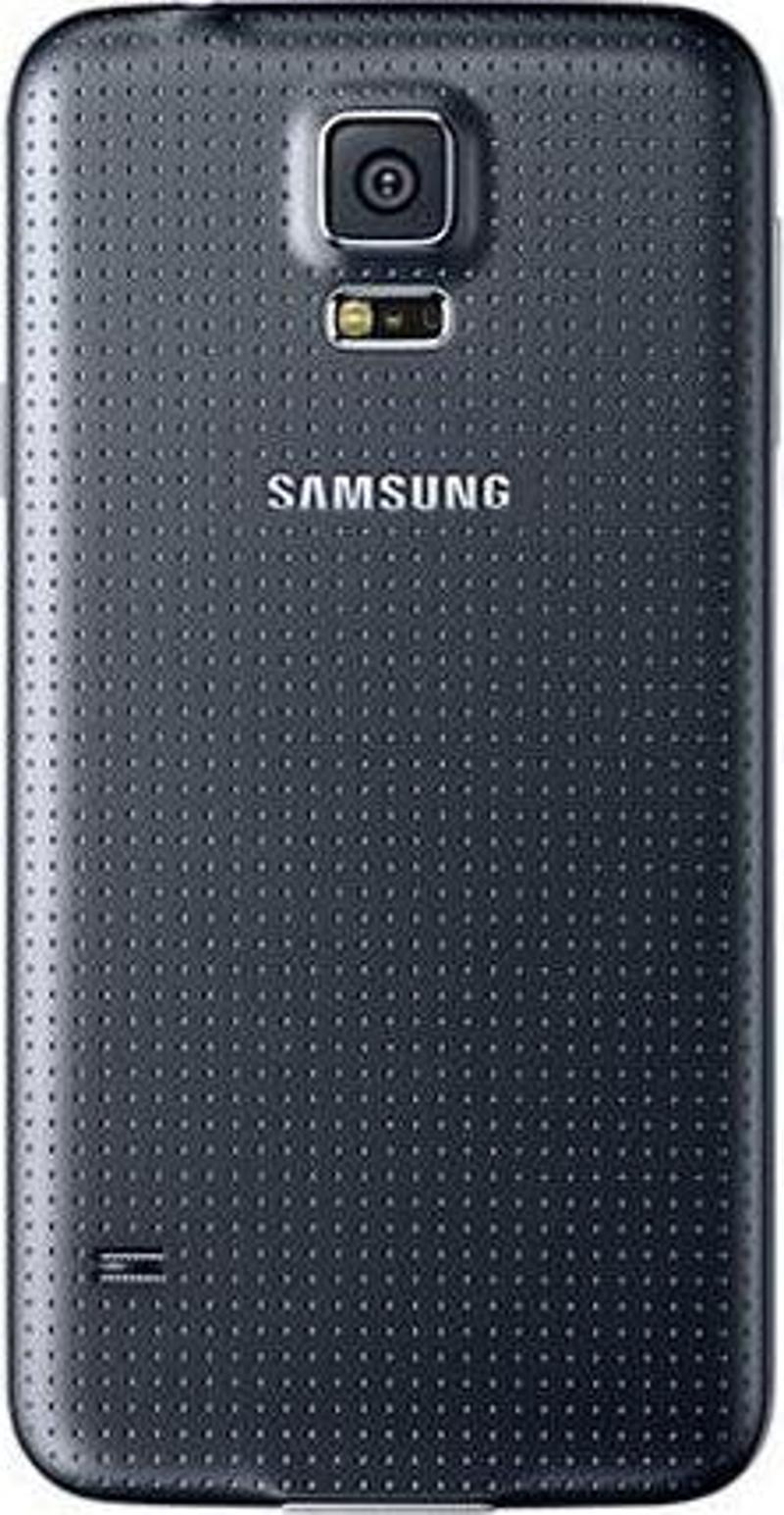 Galaxy S5 ile Uyumlu Arka Kapak Batarya Pil Kapağı Siyah EF-OG900S