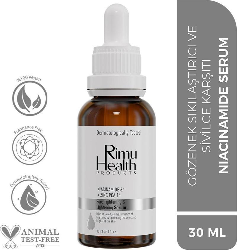 Gözenek Sıkılaştırıcı Siyah Nokta Ve Serum 30ml (niacinamide 6%+zınc Pca)