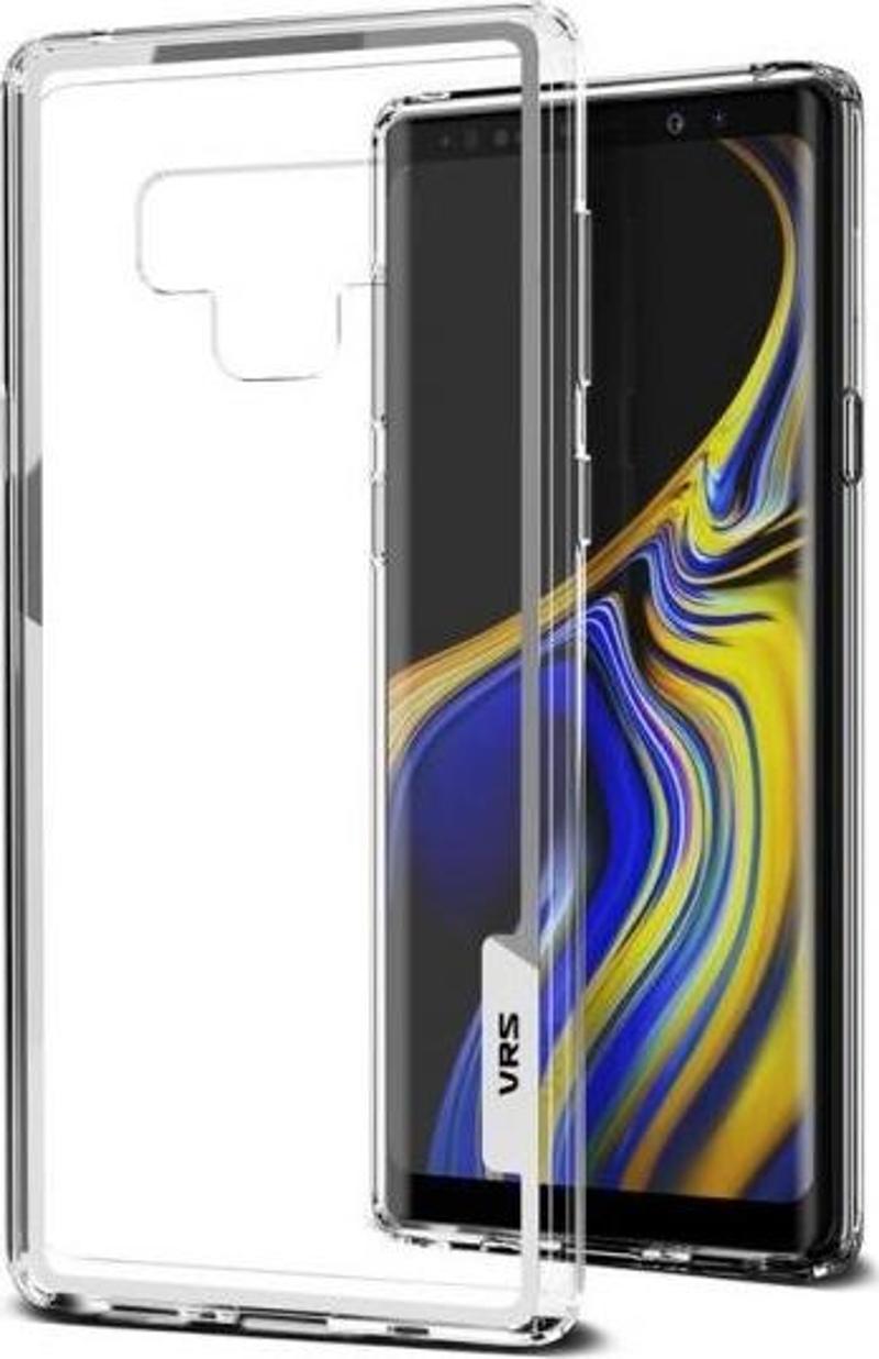 VRS Design Galaxy Note 9 ile Uyumlu Crystal Chrome Kılıf Clear