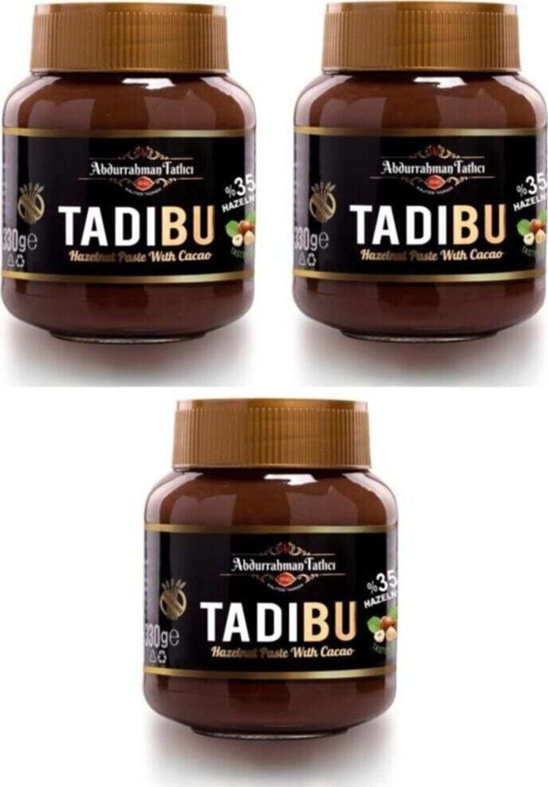 Tadıbu Kakaolu Fındık Ezmesi 3 X 330 Gr