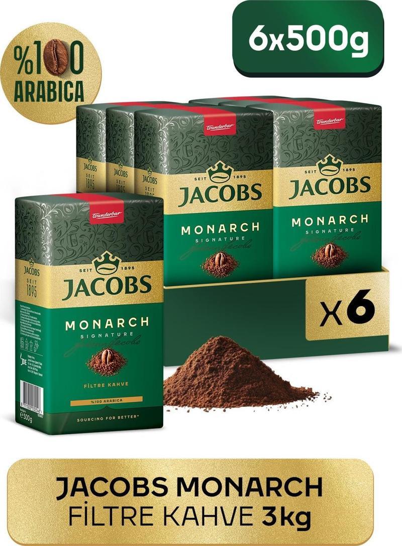 Monarch Filtre Kahve 2 x 500 gr (3'lü Set) 3Kg