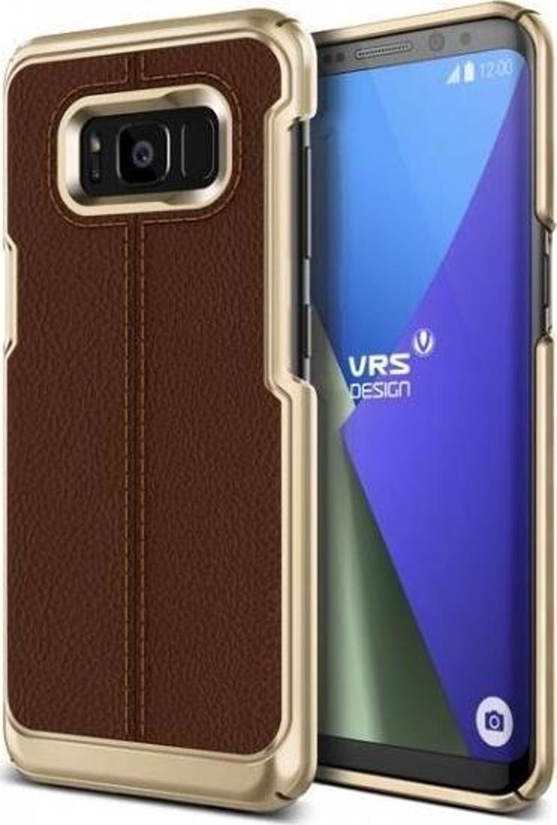 VRS Design Galaxy S8 ile Uyumlu Simpli Mod Kılıf Brown