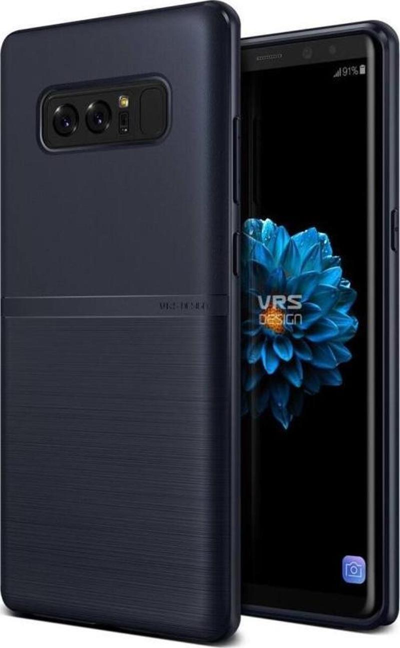 VRS Galaxy Note 8 ile Uyumlu Single Fit Kılıf Deep Sea Blue